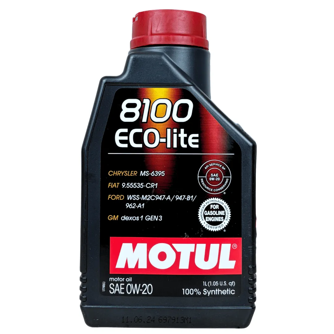 Óleo Motor MOTUL 8100 ECO-LITE 0W20 1LT