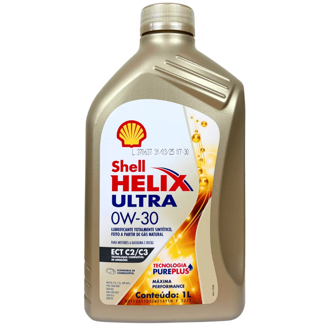 Óleo Motor SHELL HELIX ULTRA 0W30 ECT C2/C3 Sintético