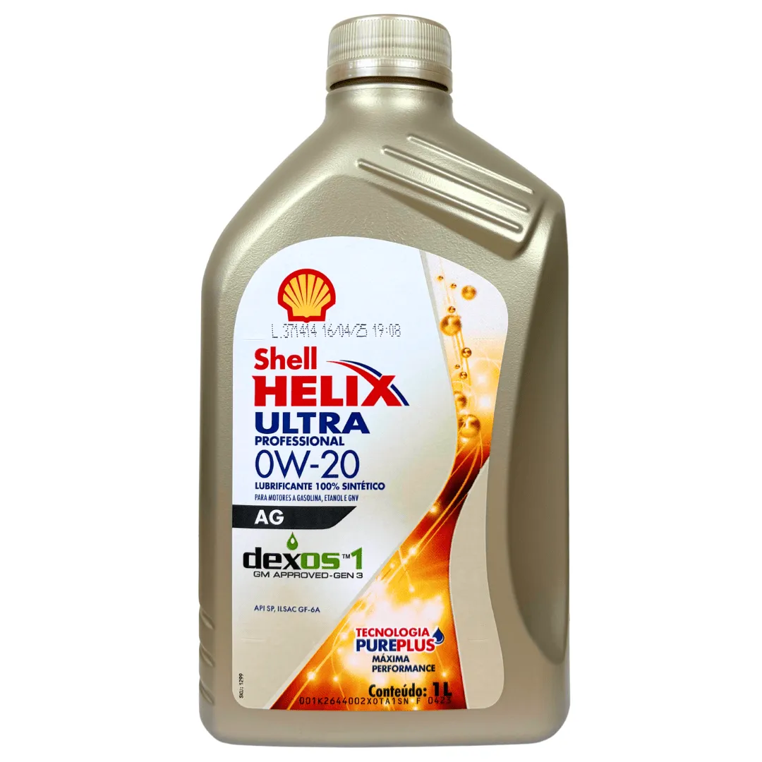 Óleo Motor SHELL HELIX ULTRA PRO 0W20 AG Dexos1 gen3 Sintético